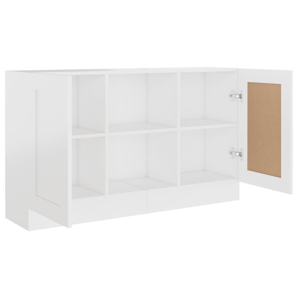 vidaXL Dressoir 120x30,5x70 cm bewerkt hout wit