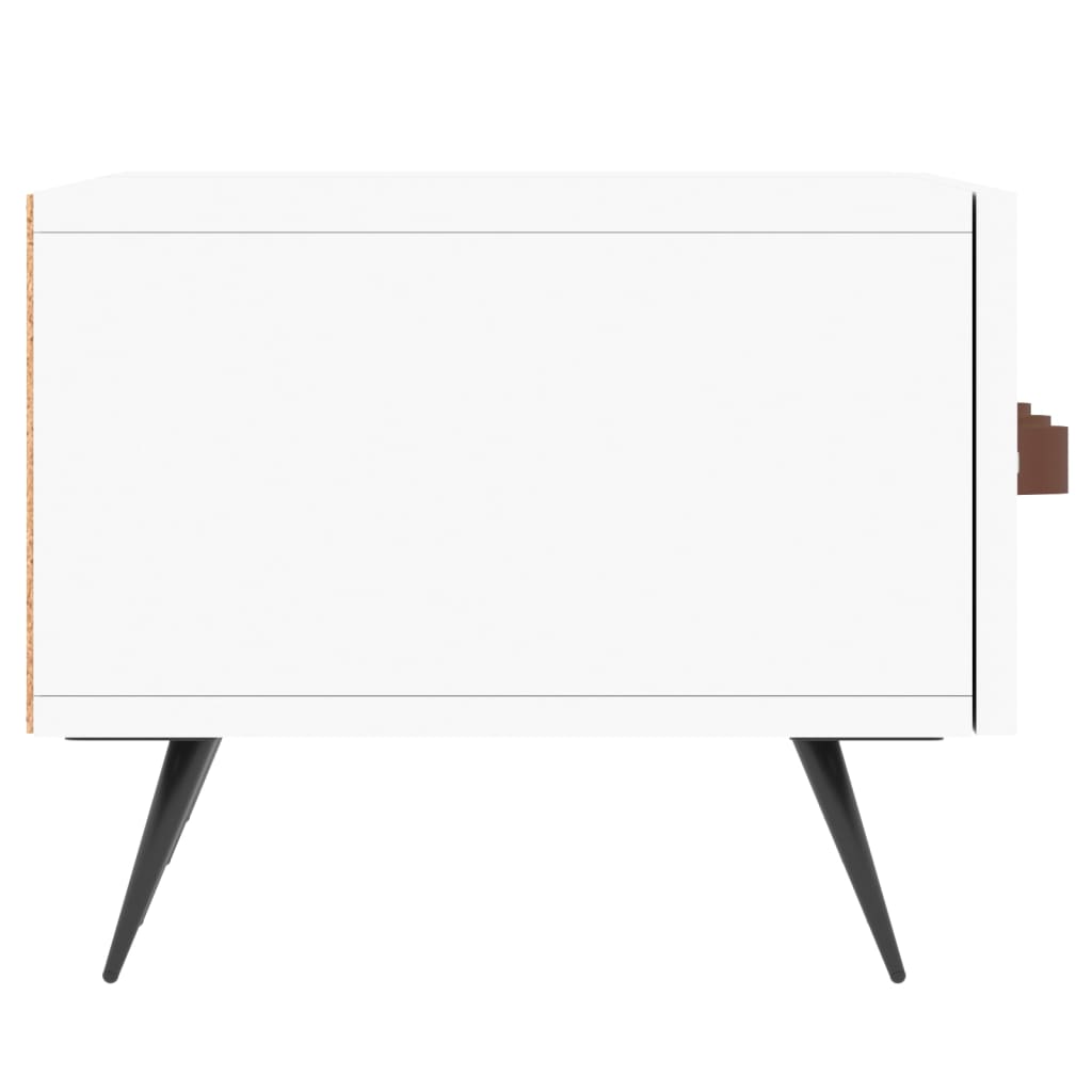 vidaXL Tv-meubel 150x36x30 cm bewerkt hout wit