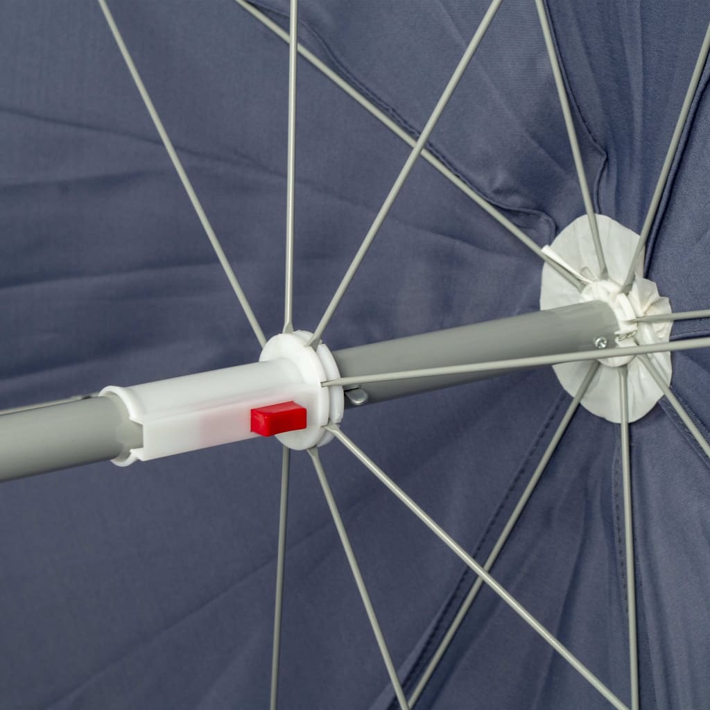 Bo-Camp Parasol 200 cm blauw