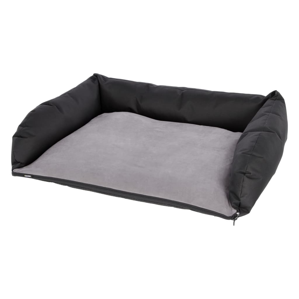 Kerbl Hondenmand voor in de auto 80x60 cm grijs en zwart