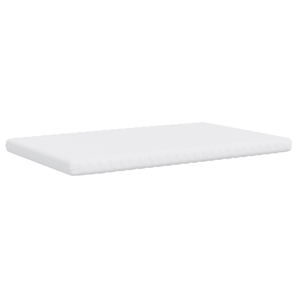 vidaXL Schuimmatras 7 zones hardheid 20 ILD 120x200 cm wit