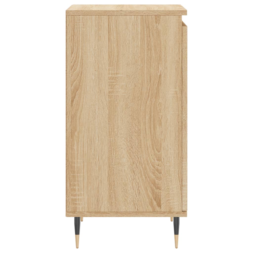 vidaXL Dressoir 40x35x70 cm bewerkt hout sonoma eikenkleurig