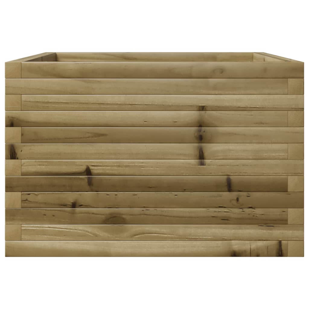 vidaXL Plantenbak 70x70x45,5 cm geïmpregneerd grenenhout