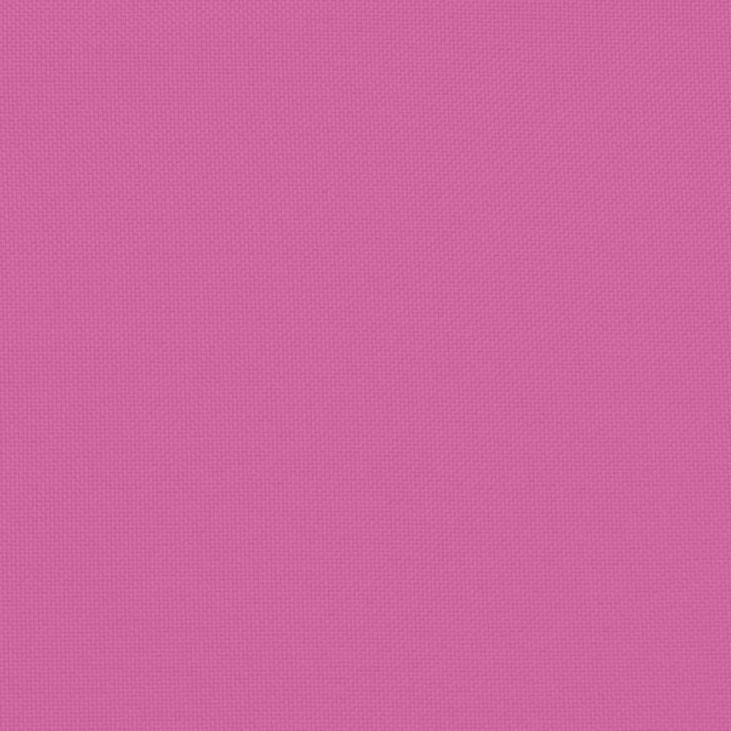 vidaXL Palletkussens 7 st stof roze
