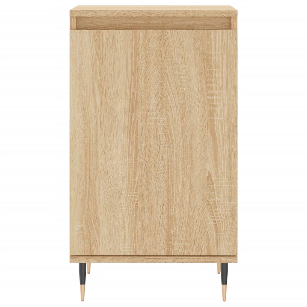 vidaXL Dressoir 40x35x70 cm bewerkt hout sonoma eikenkleurig