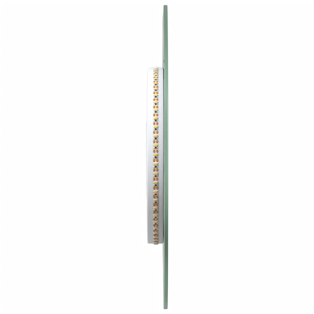 vidaXL Badkamerspiegel LED ovaal 70x30 cm