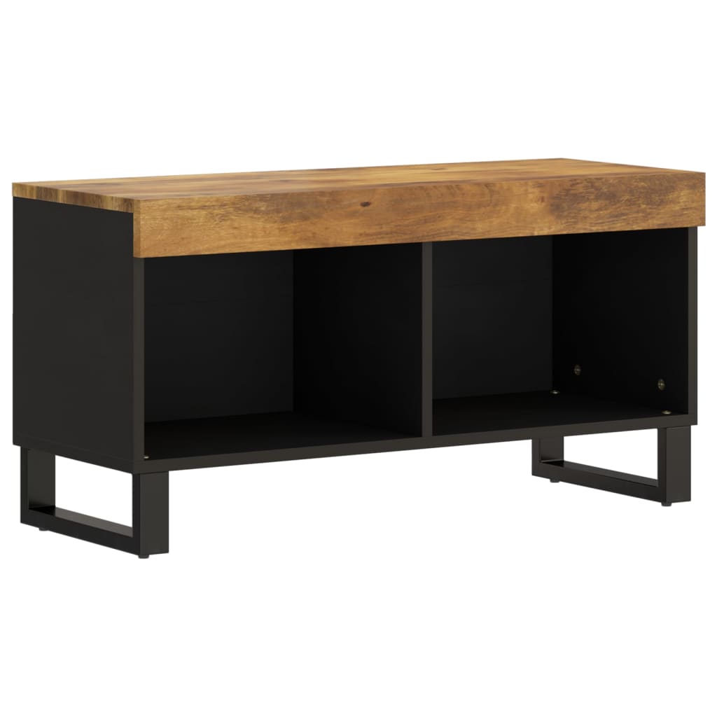 vidaXL Tv-meubel 85x33x43,5 cm massief mangohout