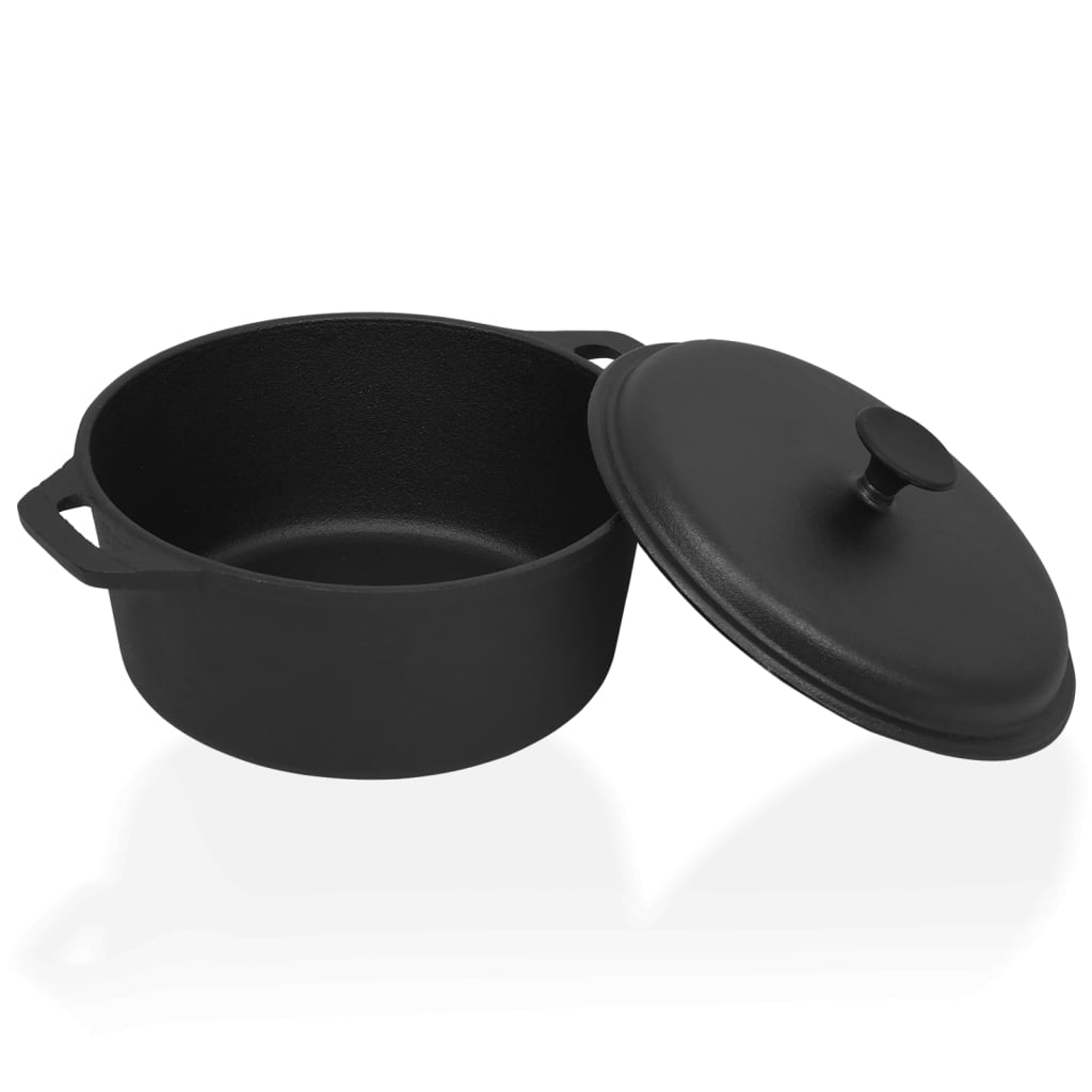 vidaXL Pan Ø26,5 cm gietijzer