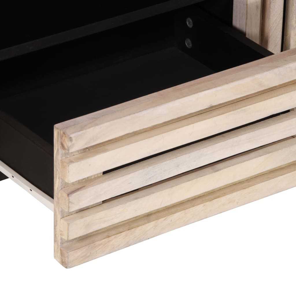 vidaXL Tv-meubel 100x34x46 cm massief mangohout