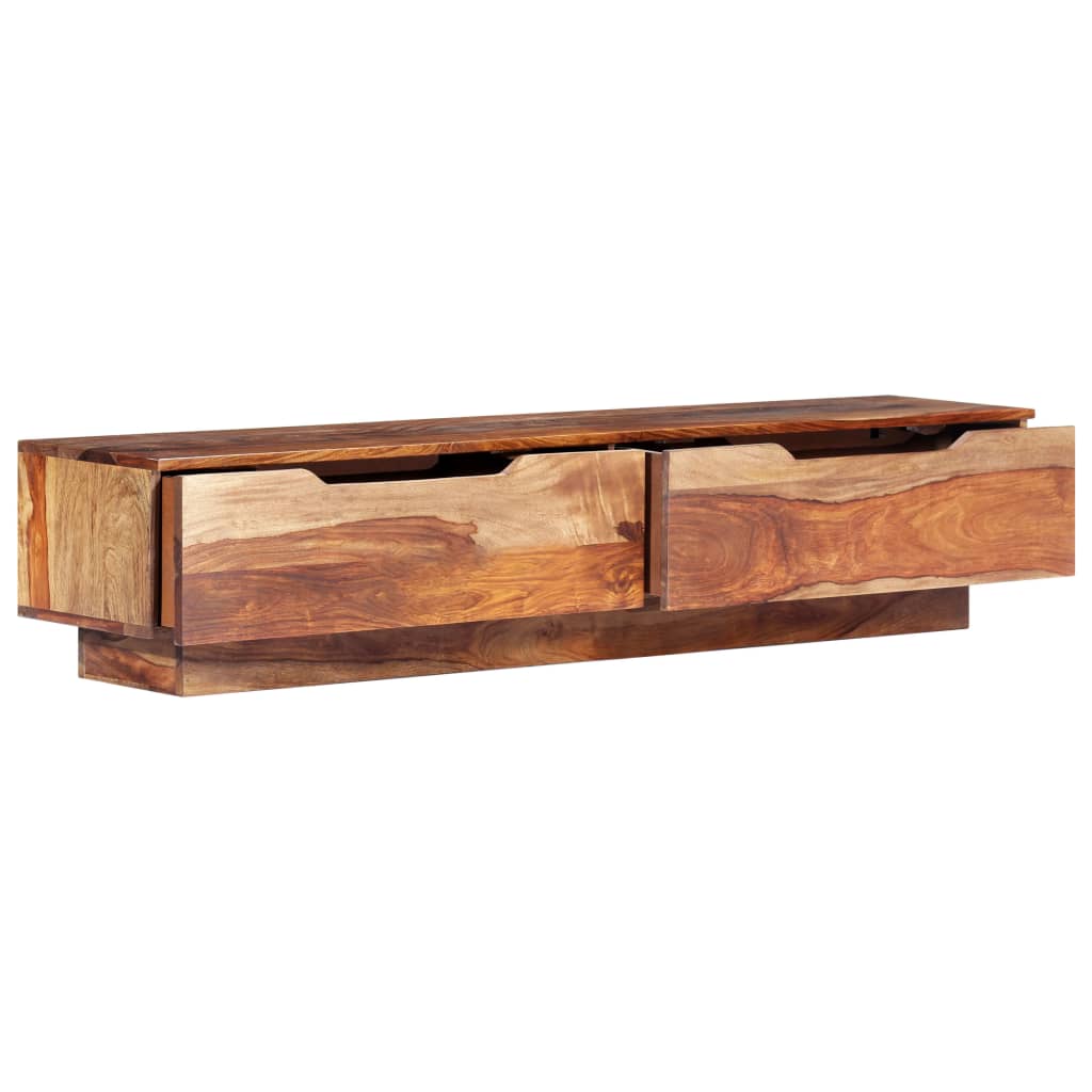 vidaXL Tv-meubel 145x30x30 cm massief hout