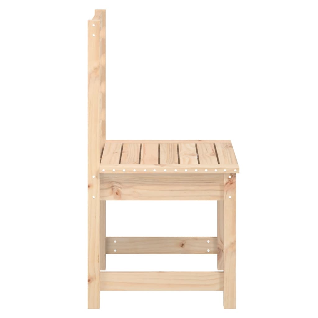 vidaXL Tuinstoelen 2 st 50x48x91,5 cm massief grenenhout